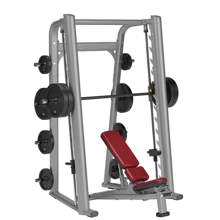 Smith Machine:Stable Rack Protects Waist, Builds Muscles Efficiently suppliers