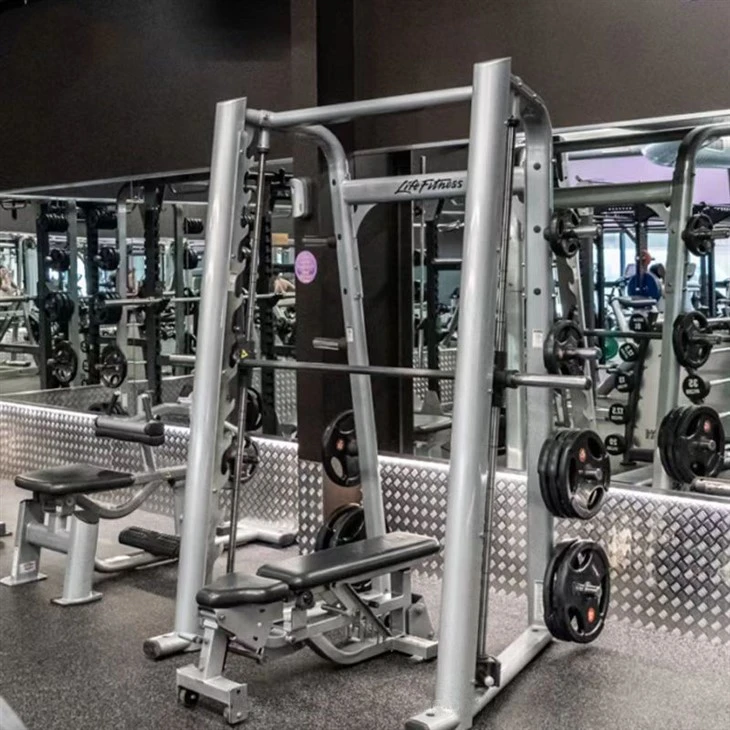 Smith Machine:Stable Rack Protects Waist, Builds Muscles Efficiently price